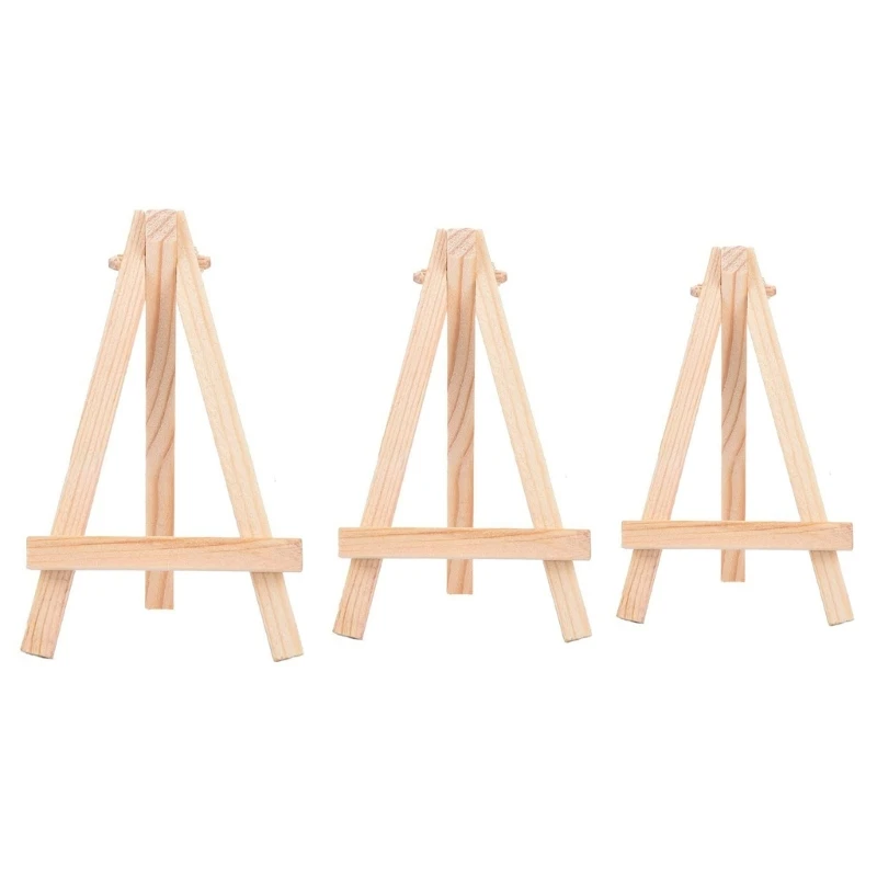 20 Pcs Small Easel Easels Small Table Easels Triangles Stand Easel Picture Frame Holder for Desktop Painting Photos