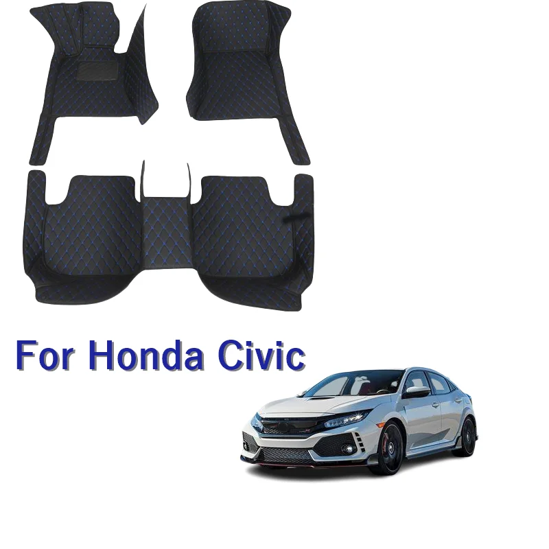 

Car Floor Mats For Honda Civic 2022 2023 Carpets Styling Protect Accessories Rugs Foot Pad Auto Parts