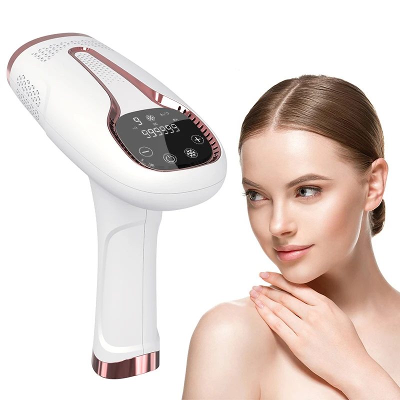 Women Epilator Leg Body Hair Removal Lip Chin Depilatory Lady Bikini Facial Hair Remover Painless Trimmer Razor Ice Cooling