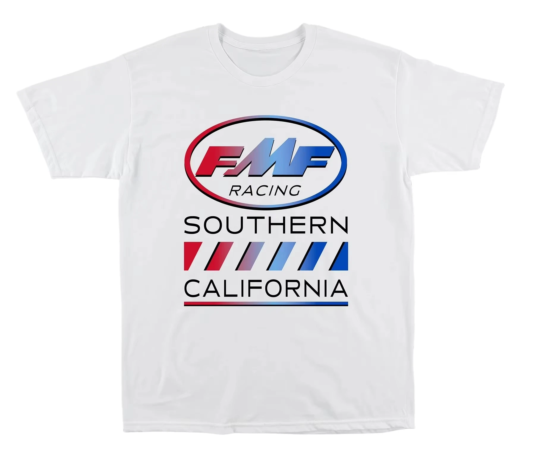 

FMF Racing Southern California T-Shirt Men Women Cotton Tees Short Sleeve Trend Brand T-shirt Sports Tops Summer Men's Clothing