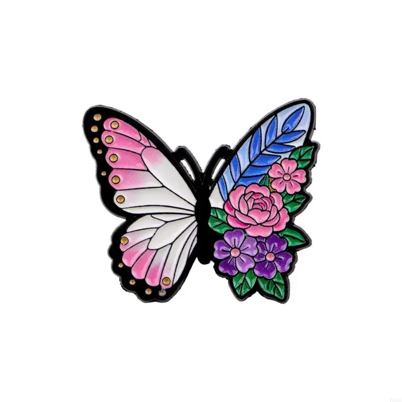  Fashionable Floral Animal Brooch Corsage Enhances Outfit Charm Any Setting Use