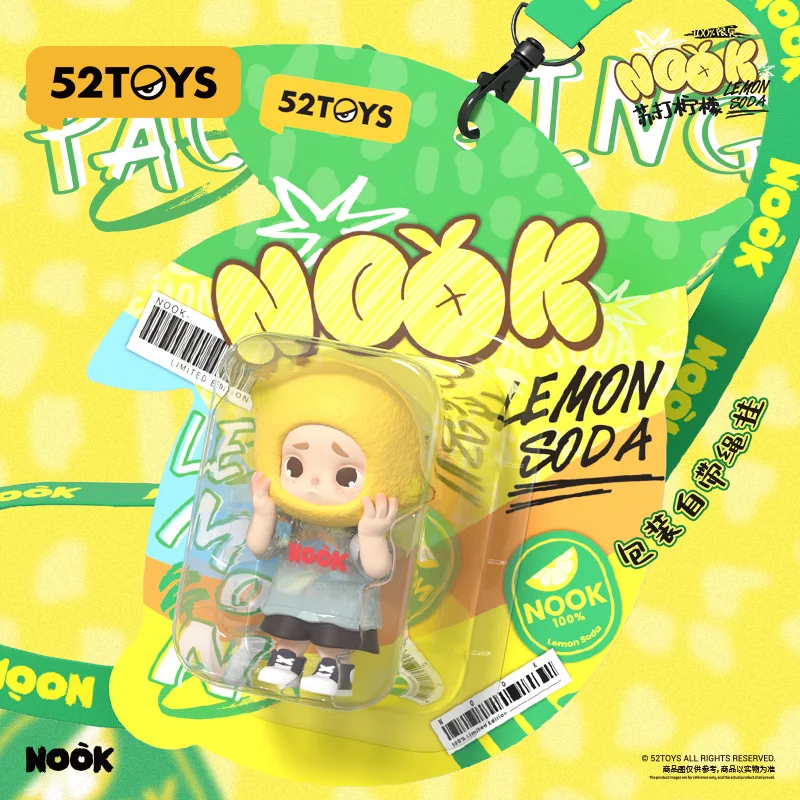 2025 nuevo 52 juguetes Nook figuras de acción serie Lemon Soda modelo colección muñecas lindo regalo sorpresa coleccionable niña juguete productos puntuales