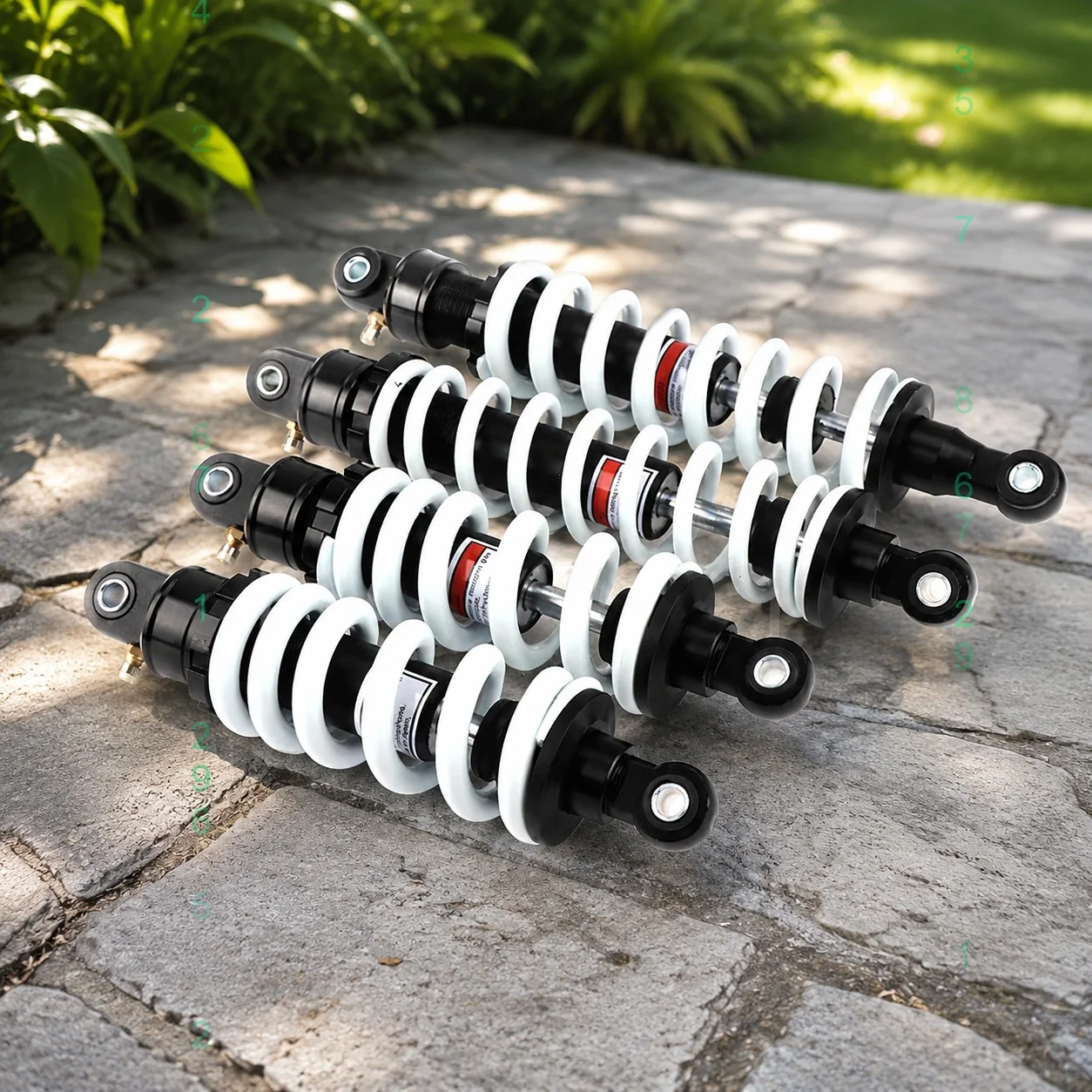 250mm 260mm 325mm 350mm Alloy Off-Road Motorcycle Rear Shock Absorber Damping Adjustable Dirt Pit Bike Replacement