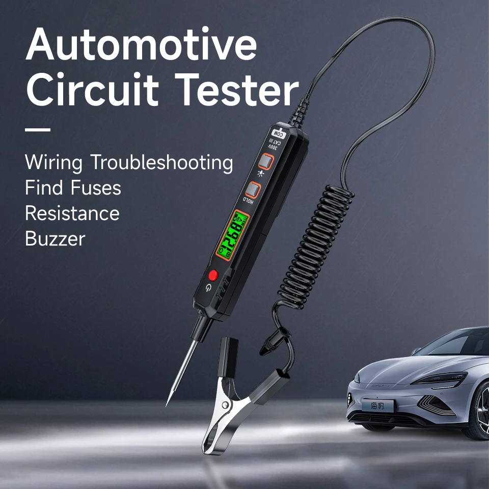 

Aicevoos Car Test Pen Circuit Tester,Auto Voltage Tester Pen,Effortless Fault Finder with Circuit Tester,Fuse Diagnostic Probe