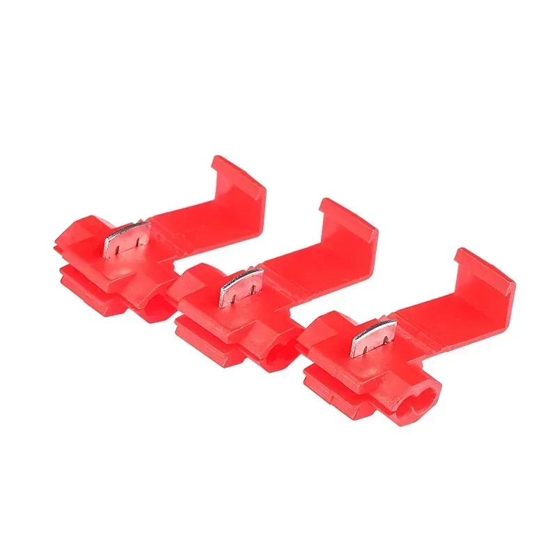 20-50pcs Wire and Cable Connectors Scotch Lock Quick Splice Snap Wire Connectors Crimp Non-destructive No Broken Wire AWG22-18