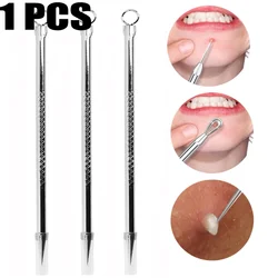 1PC Stainless Steel Blackhead Comedone Acne Blemish Extractor Remover Face Skin Care Pore Cleaner Needles Remove Accessories