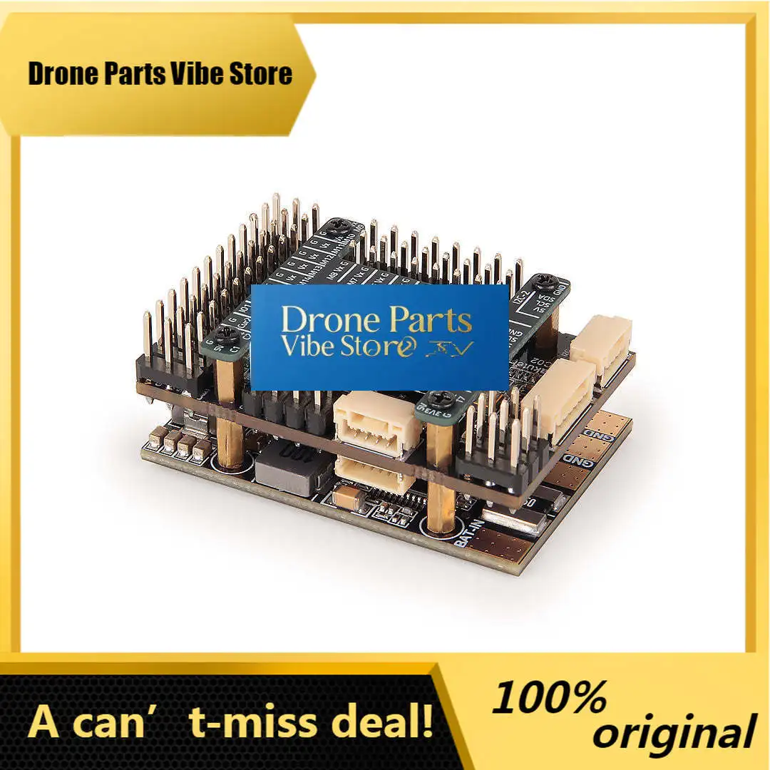 DronePNewest Holybro Kakute H743 Wing Flight Control Supports HD VTX INAV/Ardupilot Baro/OSD/Blackbox/3xI2C/Dual Camera Inputs S