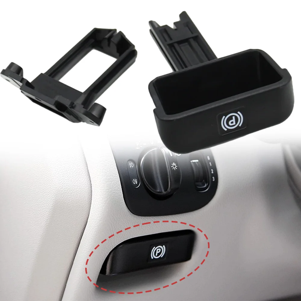 Handbrake Lever Handle With Or Without Base For Mercedes Benz W203 C Class 2001-2007 W209 CLK Class 2003-2009 Interior Parts