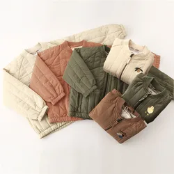 Children's Jcket For Boy Girl's Coat Winter Autumn Fleece Cotton Warm Outdoor Clothes For Children