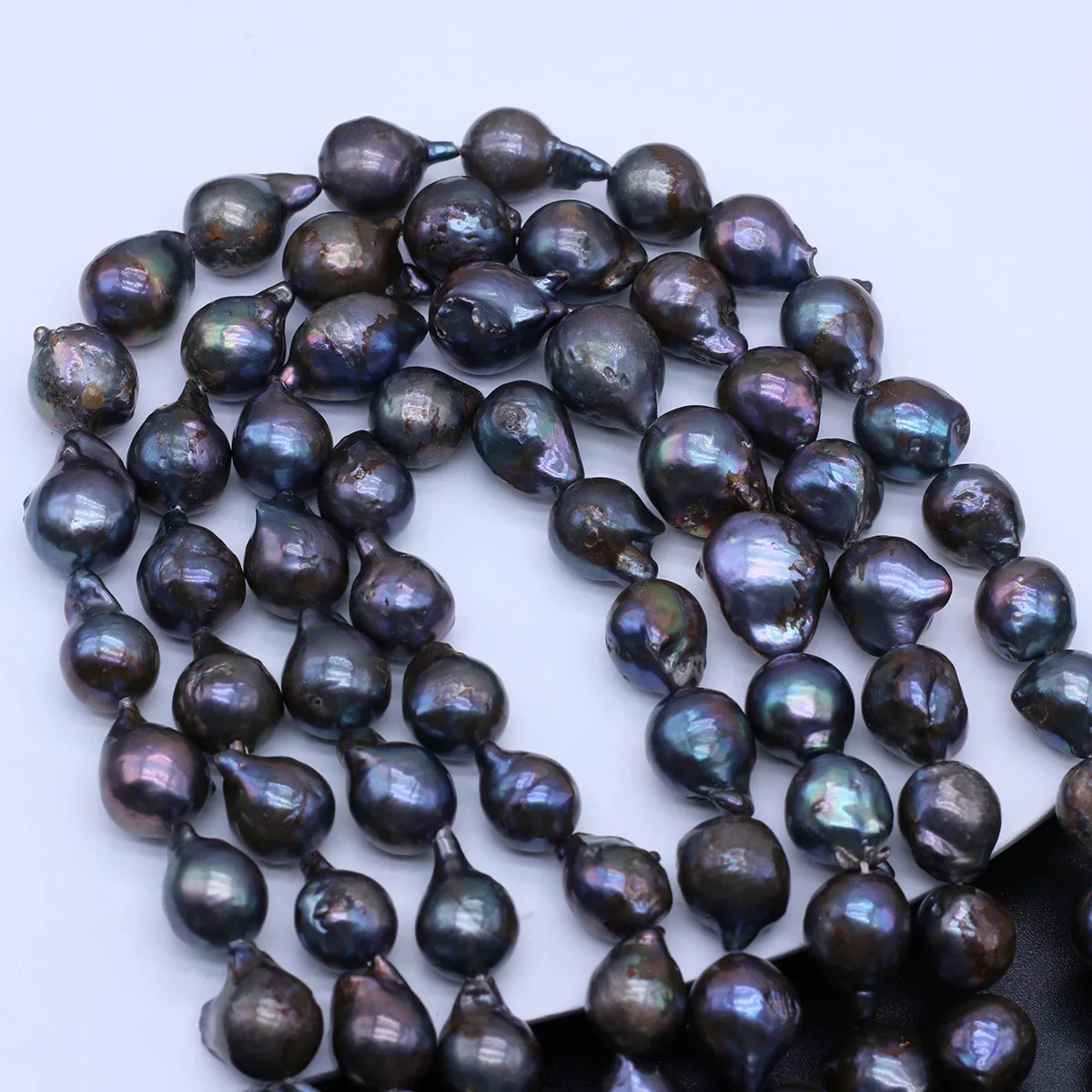 Natural Freshwater Pearl Baroque Pearl Beaded Irregular Spaced Loose Beads for Jewelry Making DIY Necklace Bracelet Accessories