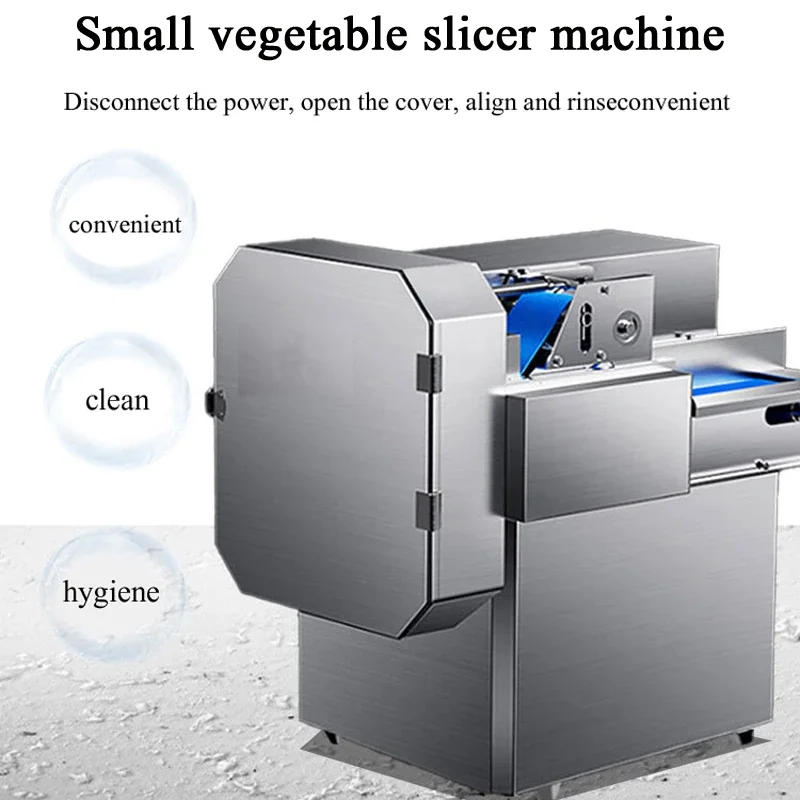 

PBOBP Commercial Onion Potato Chips Slicer Slicing Machine Electric Cabbage Shredder Machine Vegetable Fruit Slicing