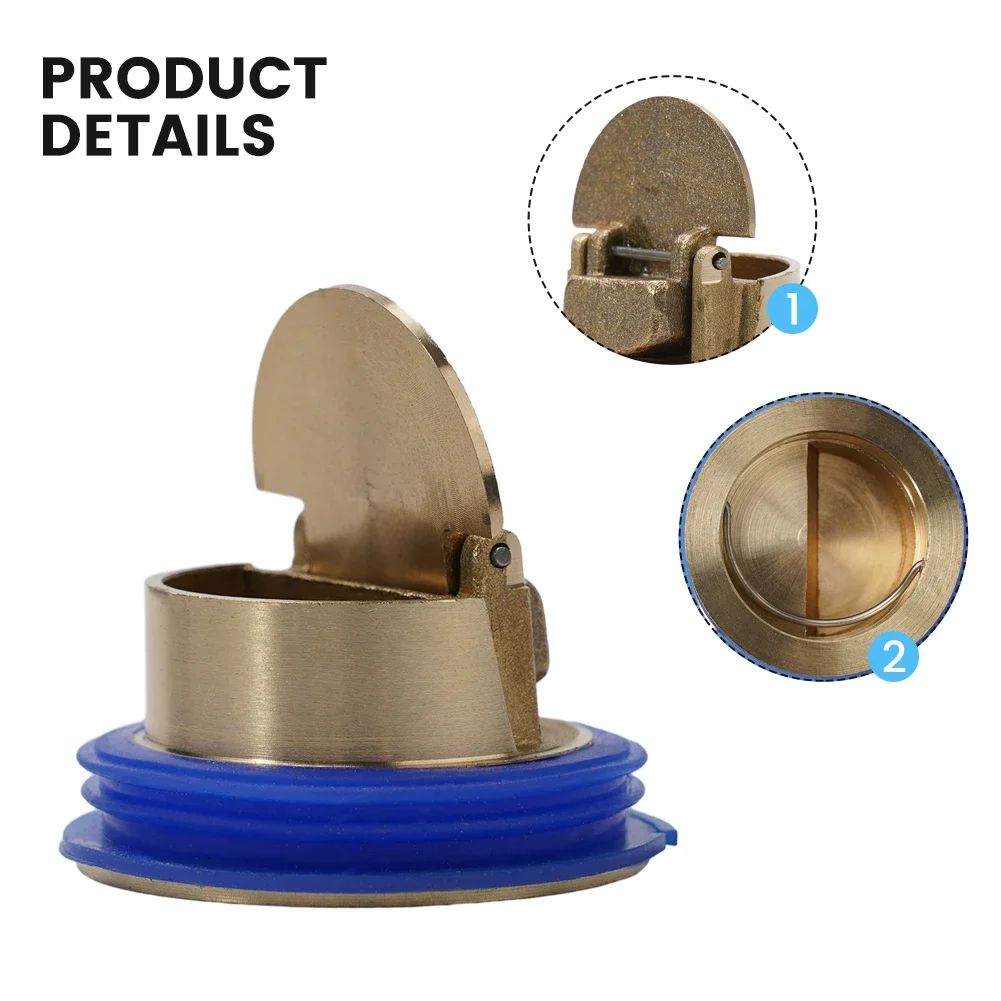 Copper Floor Drain Core Floor Shower Drain Stopper Insect Proof Anti-odor Deodorization Toilet Kitchen Bathroom Toilet Sewer