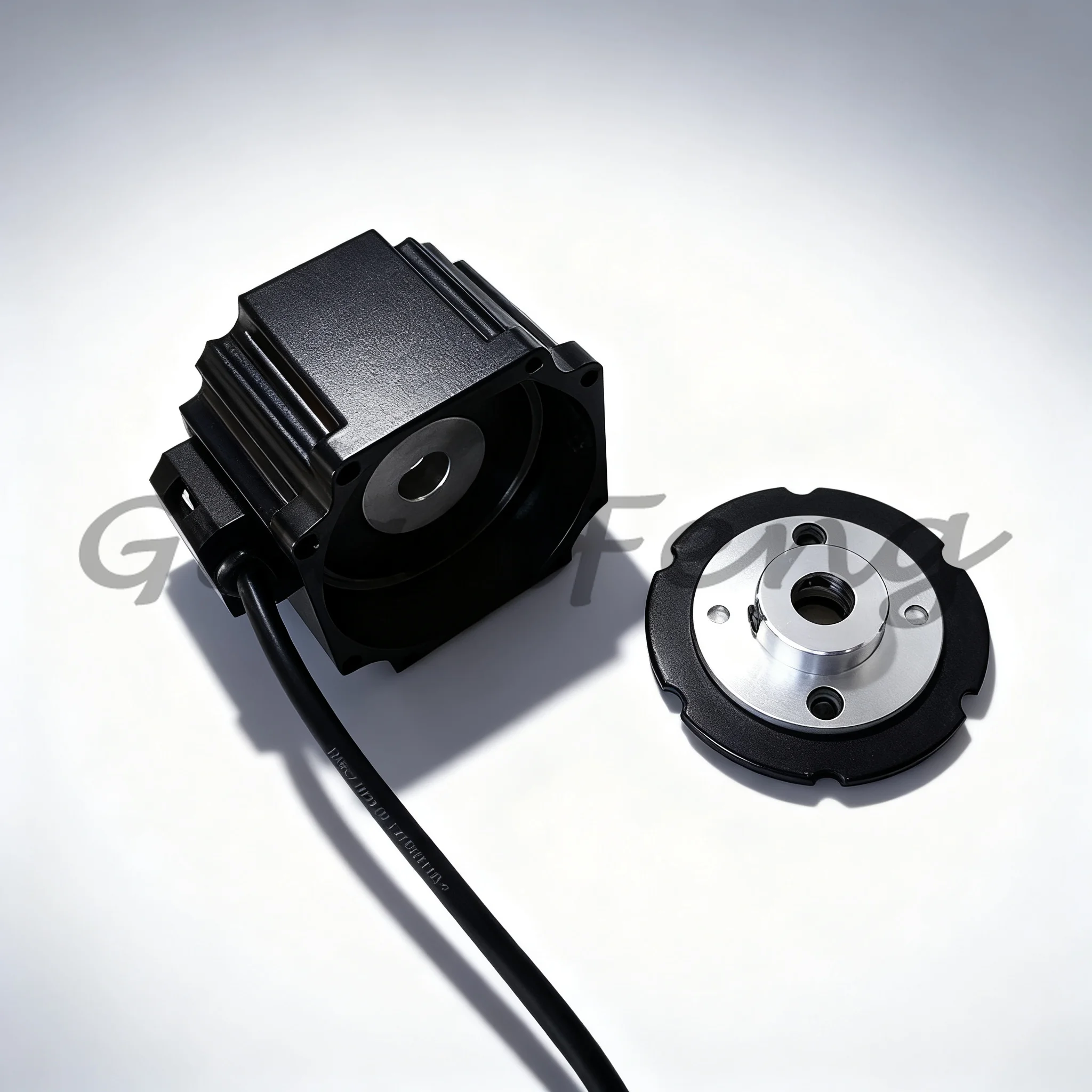 24V Square Stepper Motor Holding Brake, Max 4Nm Power-off Brake for Automation Equipment