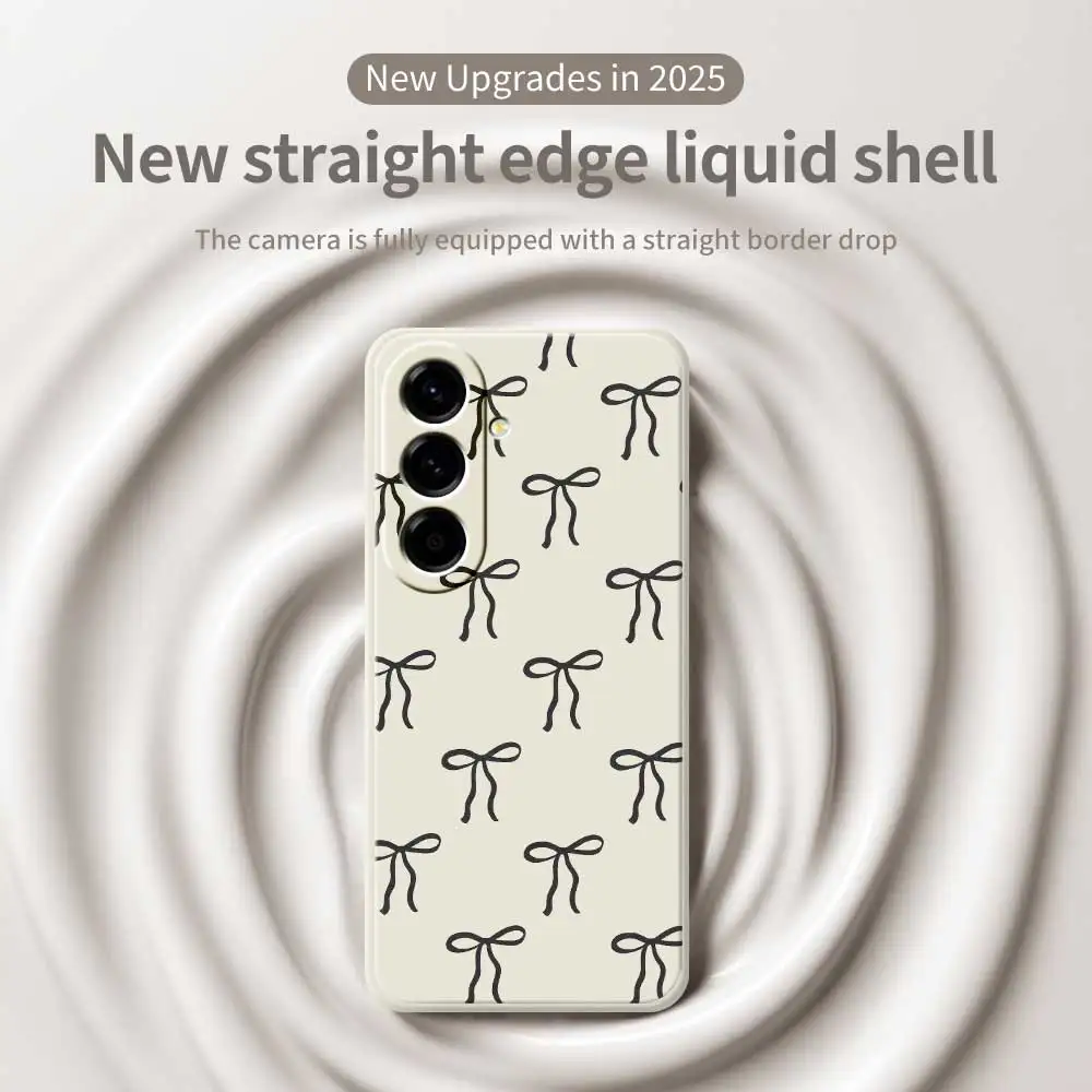 Bowknot Pattern Phone Case For Samsung Galaxy A56 A32 A23 A22 5G A32 A23 4G A55 A54 A53 A52 A51 A35 A34 A31 A25 A24 Soft Cover