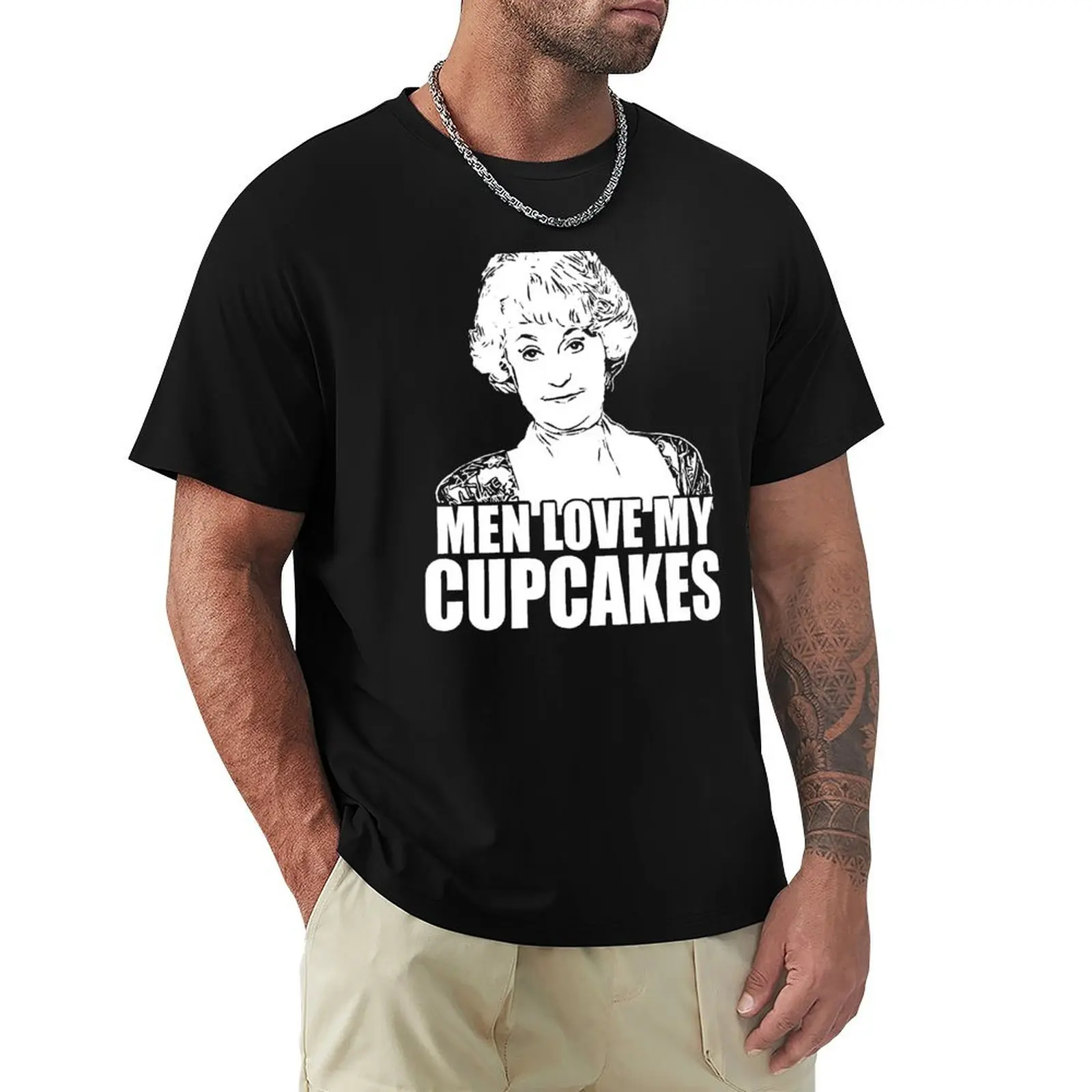 Men Love My Cupcakes Dark Chocolate t Shirt T-Shirt UV Sun Protection Tee Shirt