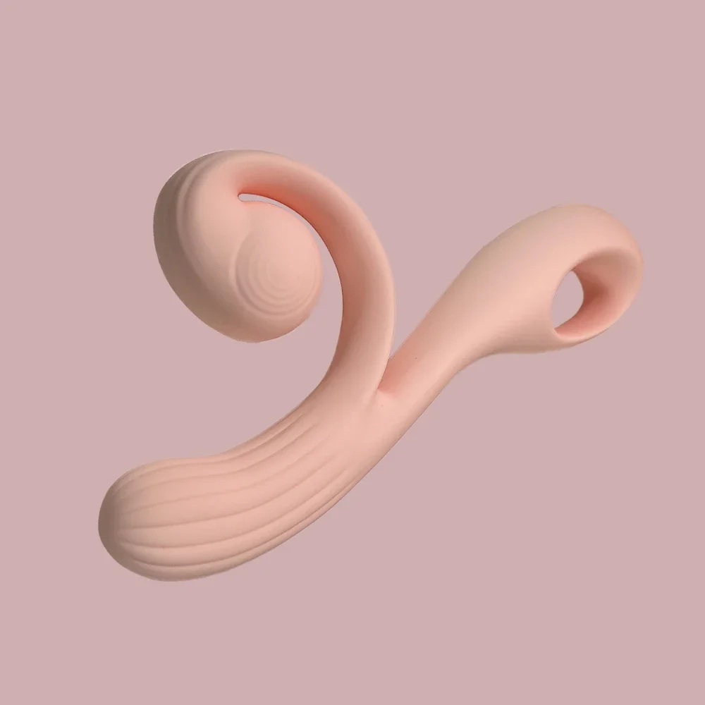 Upgraded Flexible Snail Rabbit Vibrator for Women G-spot Clitoral Stimulator Dual Massager Female Adult Sex Toy USB Rechargeable