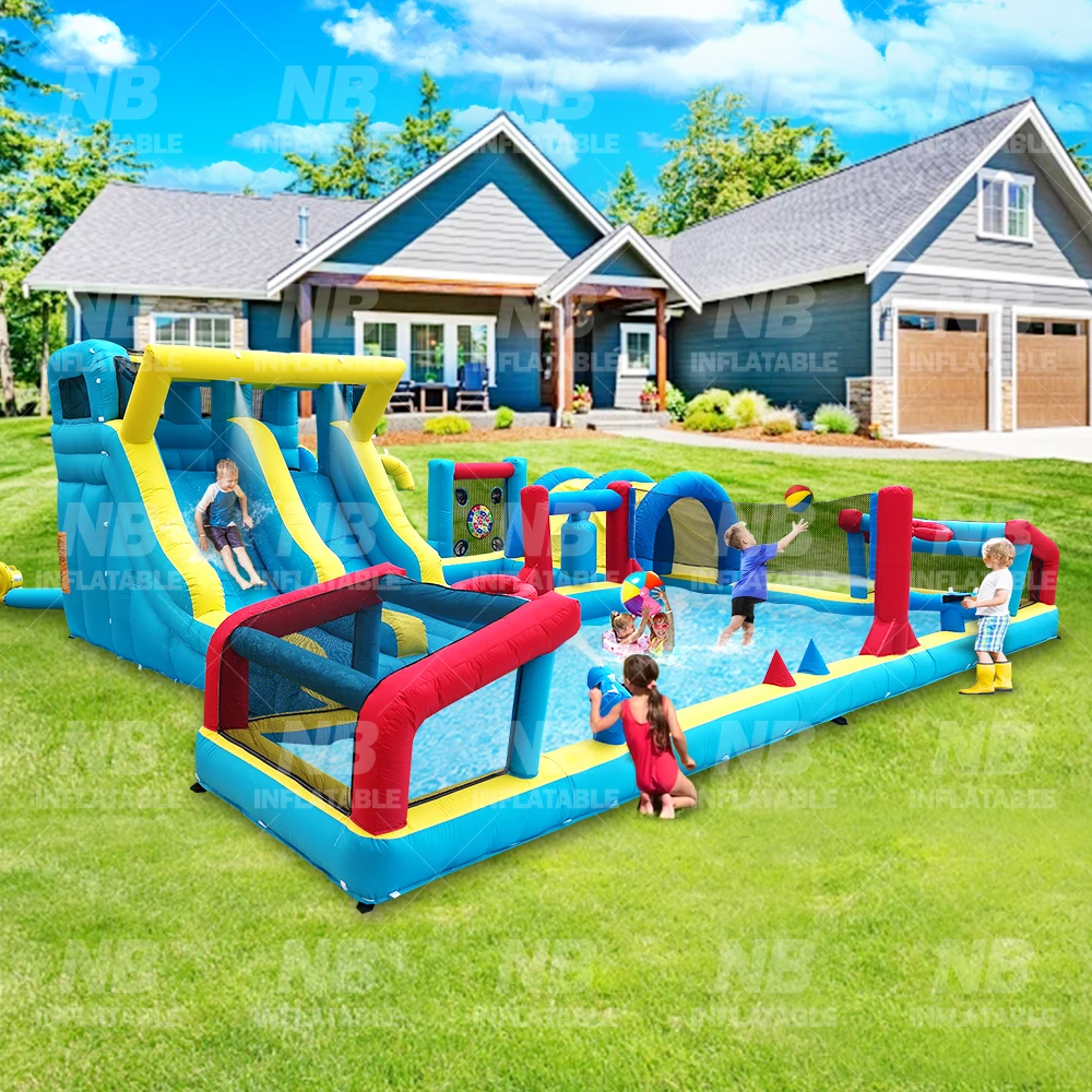 Inflatable Adult Bounce House Inflatable Castle Inflatable Jump Castle Bounce Trampoline with Slide
