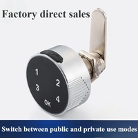 Smart office desk drawer lock, electronic password fingerprint lock, universal file cabinet lock, mailbox lock