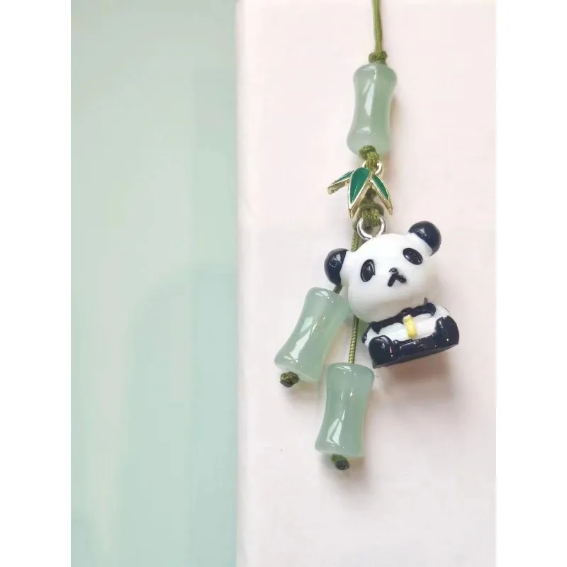 Anime Phone Pendant Charms Chain For Keychain Accessories Bamboo Strap Lanyard Cases Chinese Style