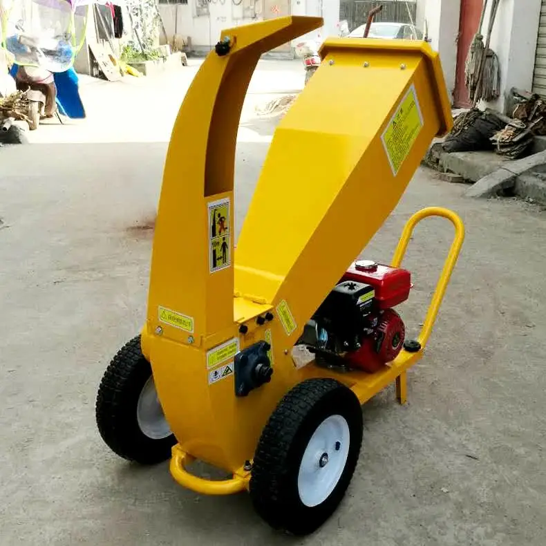 

Customized Wheeled Wood Chipper Fast Mobile Shredder For Garden Farmland And Landscaping Maintenance