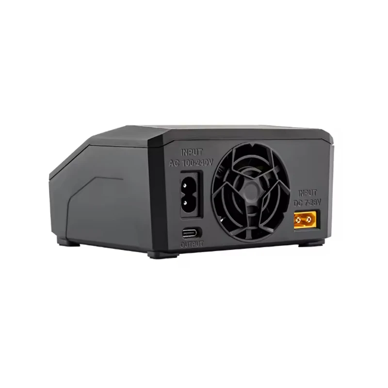 ToolkitRC – chargeur de batterie Lipo intelligent M6DAC V2, double canal, déchargeur AC 200W DC 400WX2 16A pour modèle de voiture 1-6S LiHV LiPo PD 65W