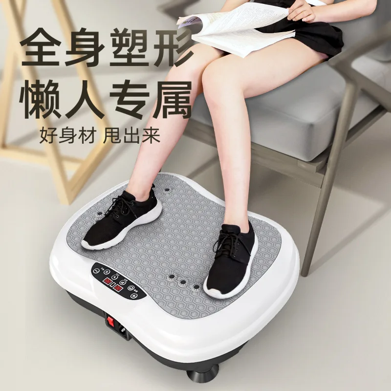 Exercise Machine Slim Whole Body Vibration Platform Placa De Vibration Crazy Fit Massage Power Packaging Plate