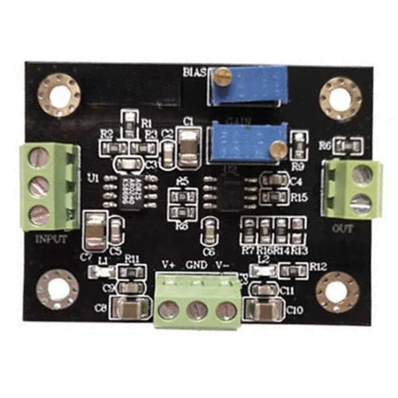 Quality IV conversion amplifier, voltage signal amplification silicon PIN photodiode amplifier module current turn to voltage