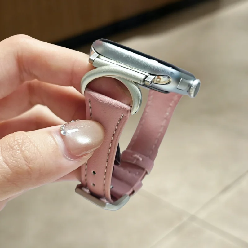 

1 простой и роскошный ремешок, совместимый с ремешками iWatch 38 мм, 40 мм, 41 мм, 42 мм, 44 мм, 45 мм, 49 мм, модный ремешок ручной работы.