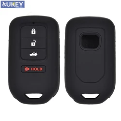 4 Button Silicone Car Remote Key Fob Pocket Cover Case For Honda Accord EX EXL Civic Crv Crz Hrv Pilot Ridgeline 2016 2017 2018