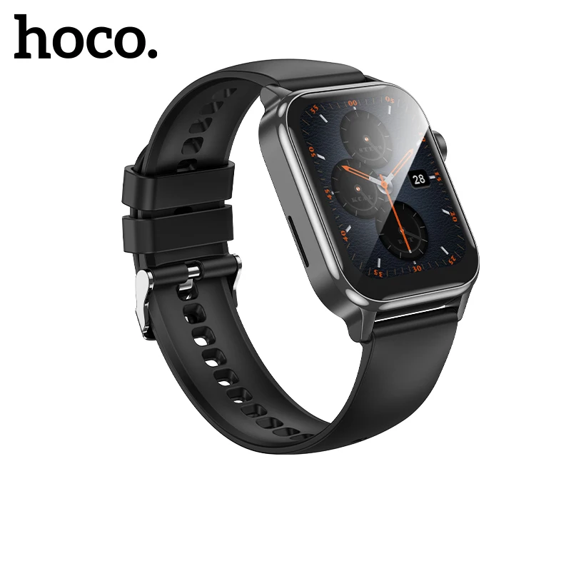 

HOCO Y26 1.81inch TFT Touch Screen Smart Watch Support For Sleep Heart Rate Tracker Bluetooth 5.0 Phone Calls Sport IPX4 Watch