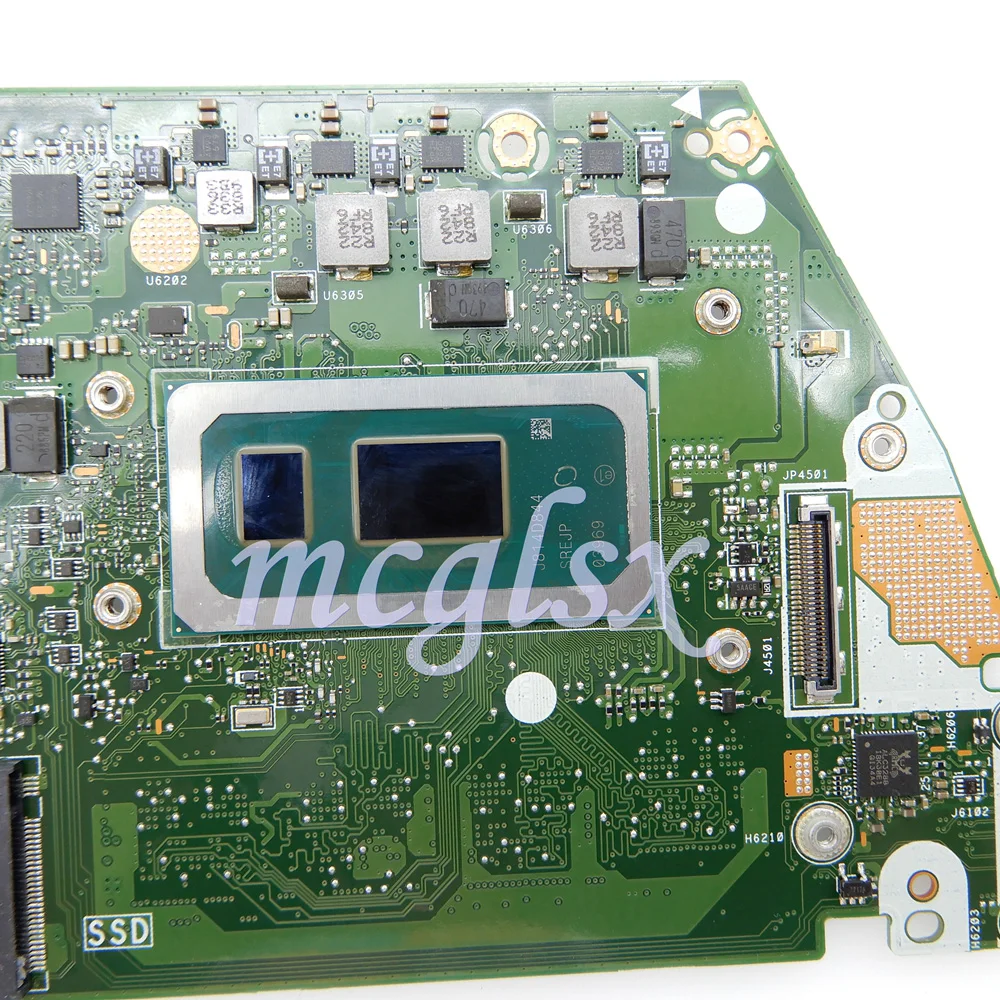 Q326FA I7-8565 CPU 16G RAM Notebook Mainboard UNTUK Asus Q326 Q326F Q326FA Laptop Motherboard Digunakan