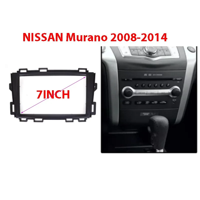 

2din Car Radio Fascia for Nissan Murano 2008-2014 car audio Stereo Panel Dash Mount Trim Installation Kit Frame