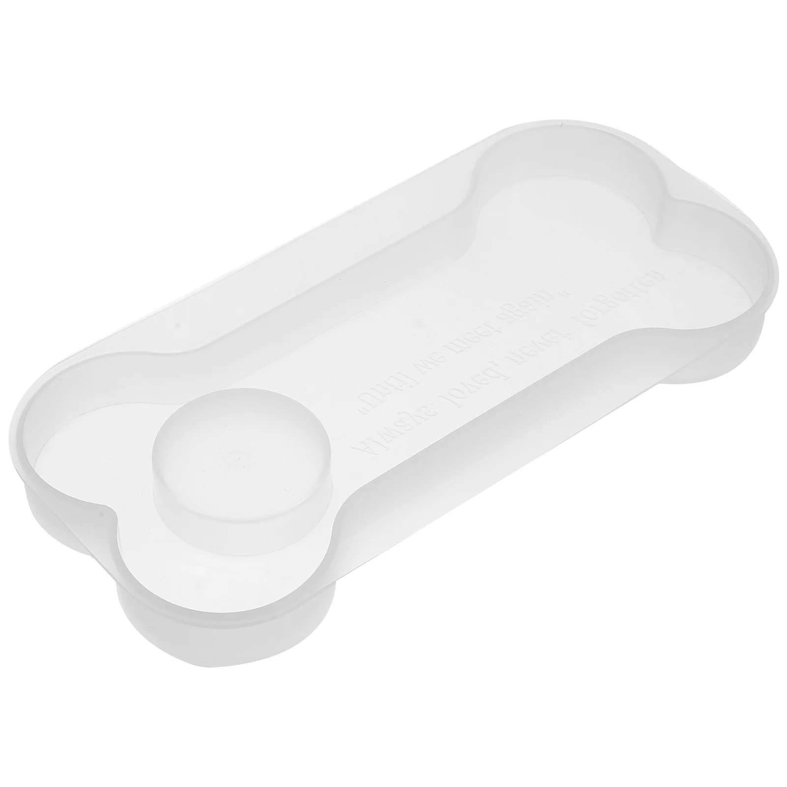 

Creative Silicone Bone Shape Mold Pet Memorial Stone Diy Craft Holder Reusable Durable Casting Mold For Unique