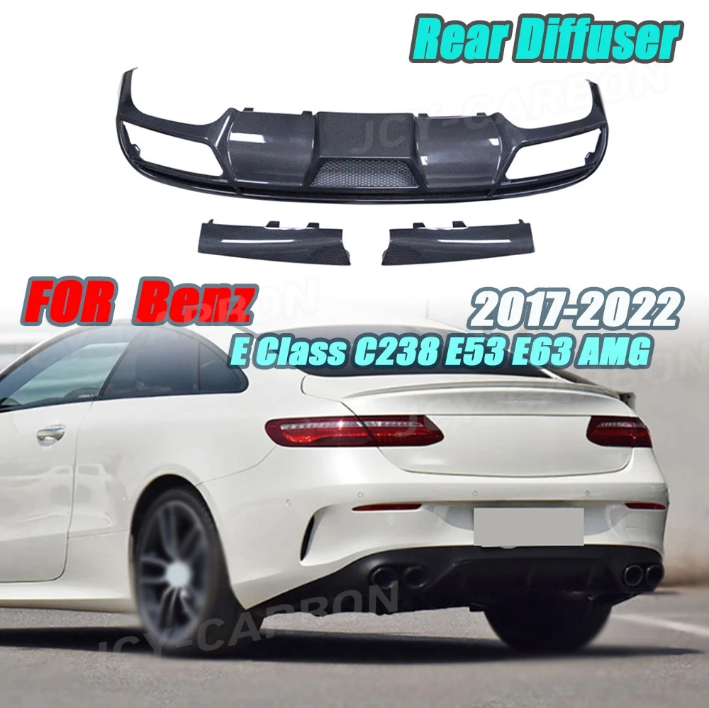 

Carbon Fiber Rear Diffuser for Mercedes Benz E-Class C238 E53 E63 AMG 2017 2018 2019 2020 2021 2022