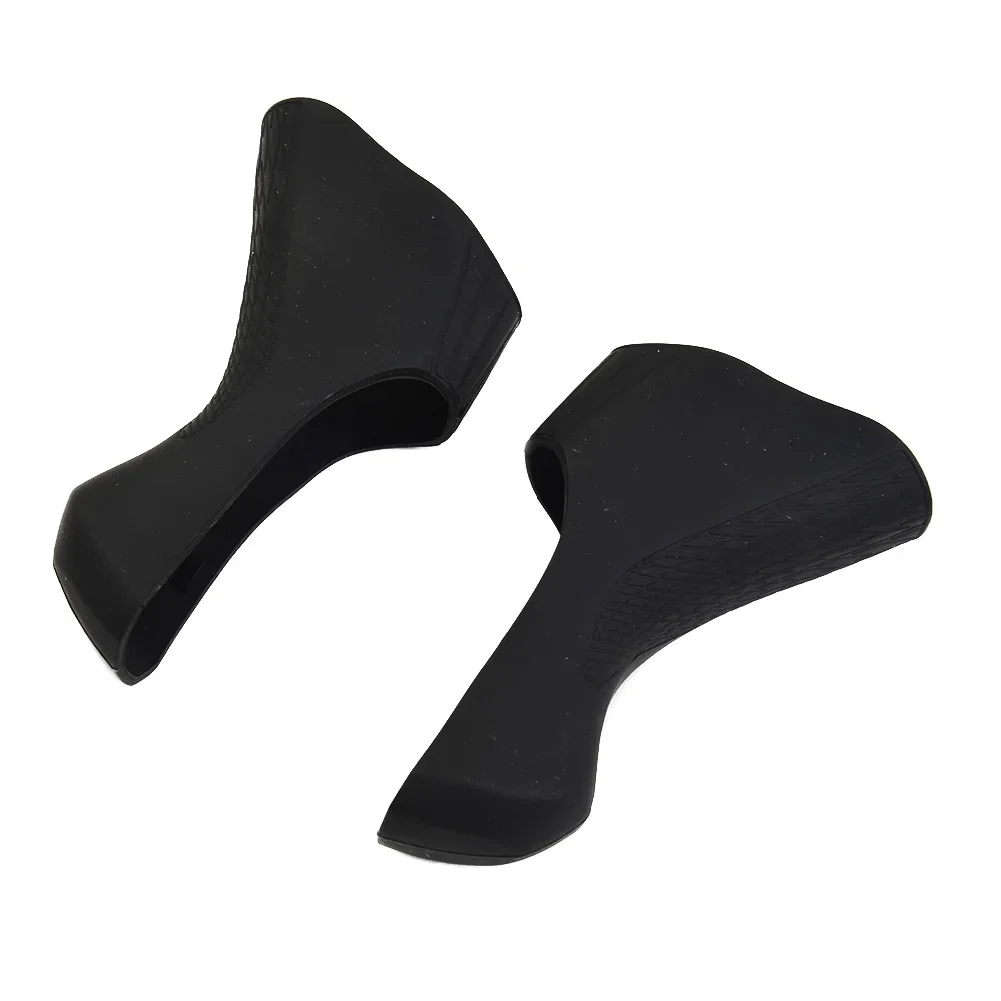 2PCS Bike Bracket Cover Set Bicycle Black Rubber Shift Lever Hood For Shimano ST-6800/5800/4700/4703 Cycling Tool Accessories