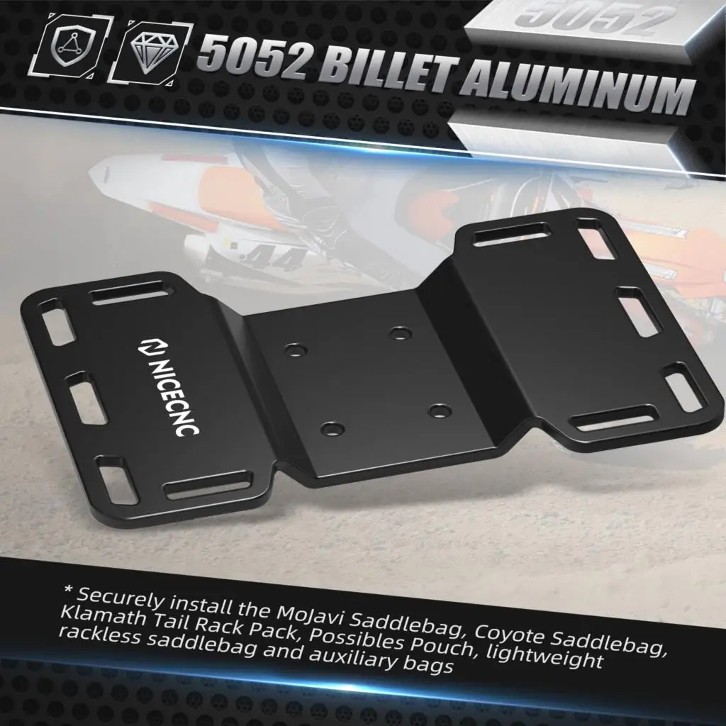 For Honda CR125 CR250 CR250F CR450F CR CRF CRFX 125 250 450 KTM For Husqvarna Beta GasGas Rear Luggage Rack Cargo Rack Tail Rack