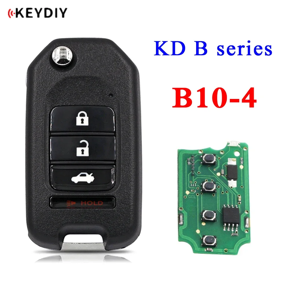 

KEYDIY B Series B10-3+1 B10-4 3+1 кнопочный универсальный пульт дистанционного управления KD для KD-MAX KD900 URG200 KD-X2 Mini KD для Honda Style