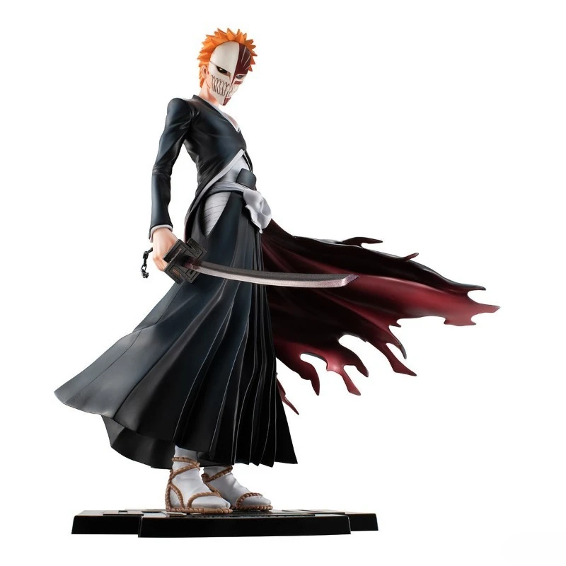 

100% оригинал: аниме BLEACH Kurosaki ichigo 21,5 см, ПВХ фигурка, аниме-фигурка, модель игрушки, коллекция фигурок, кукла в подарок
