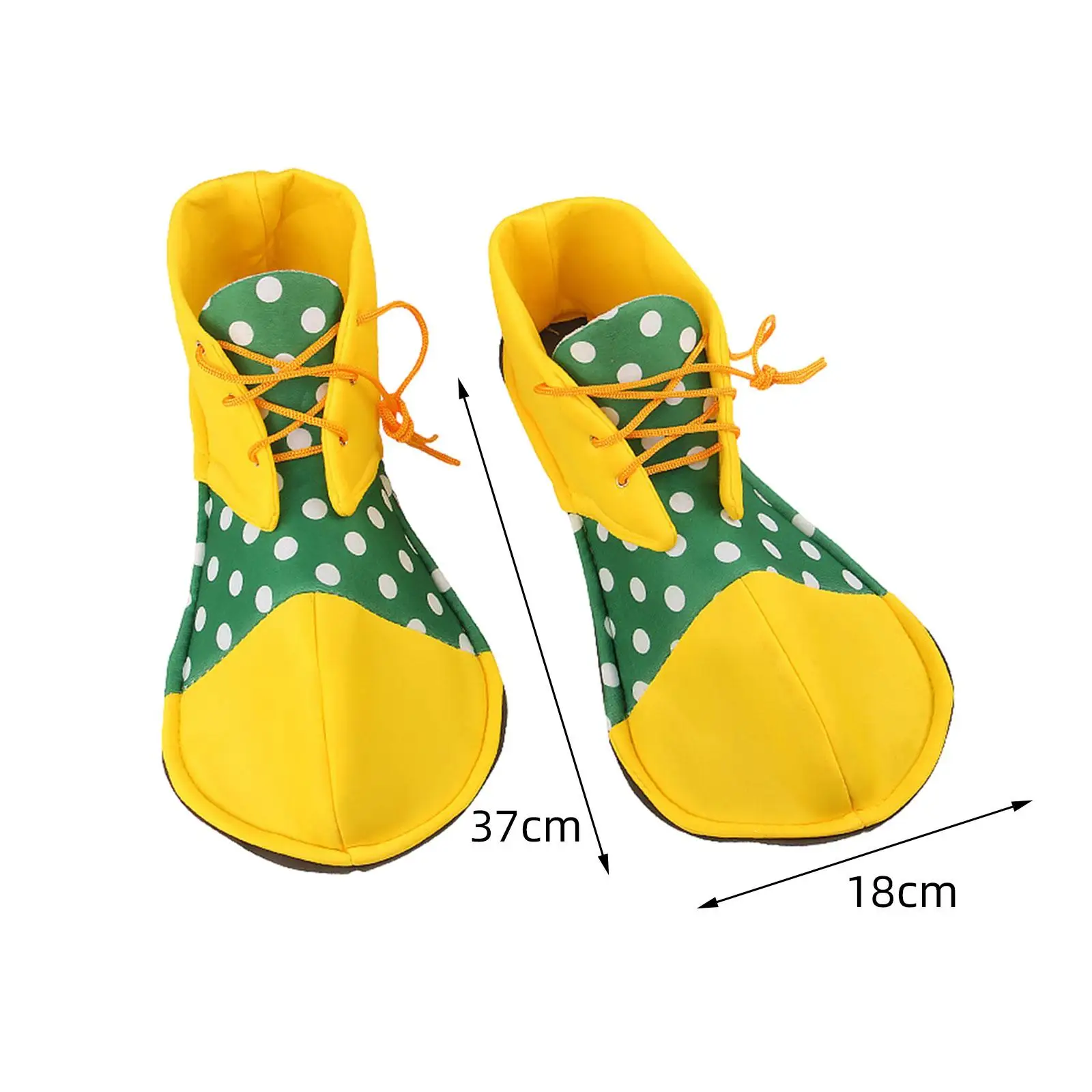 Adult Clown Shoes Outfit Cosplay Novelty Roles Play Costume Footwear Funny Props