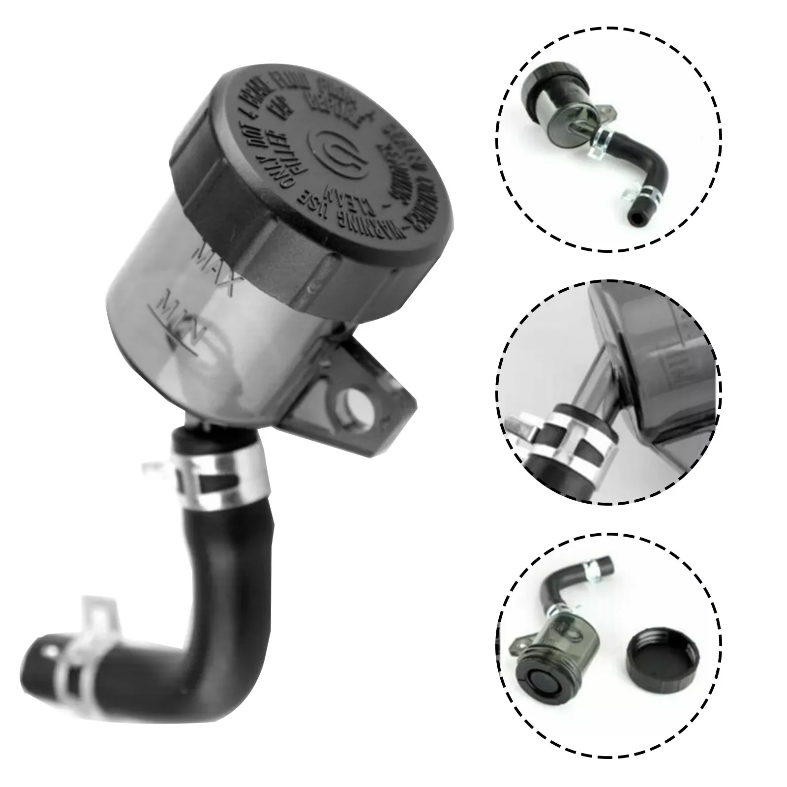 

Universal Motorcycle Rear Brake Master Cylinder Clutch Petrol Oil Fuel Tank Cup For Honda Suzuki Kawasaki