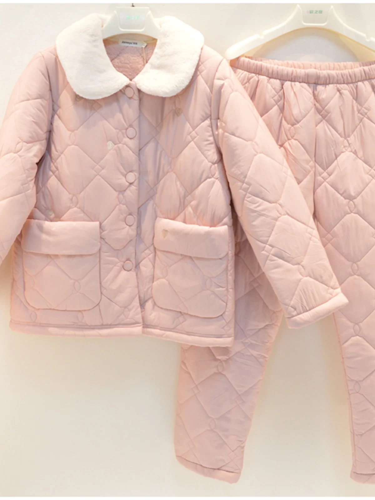 ensemble-de-pyjamas-en-coton-double-ele-fce-pour-femmes-vetements-de-maison-vetements-confortables-et-chauds-longs-boutons-sve-sur-le-devant