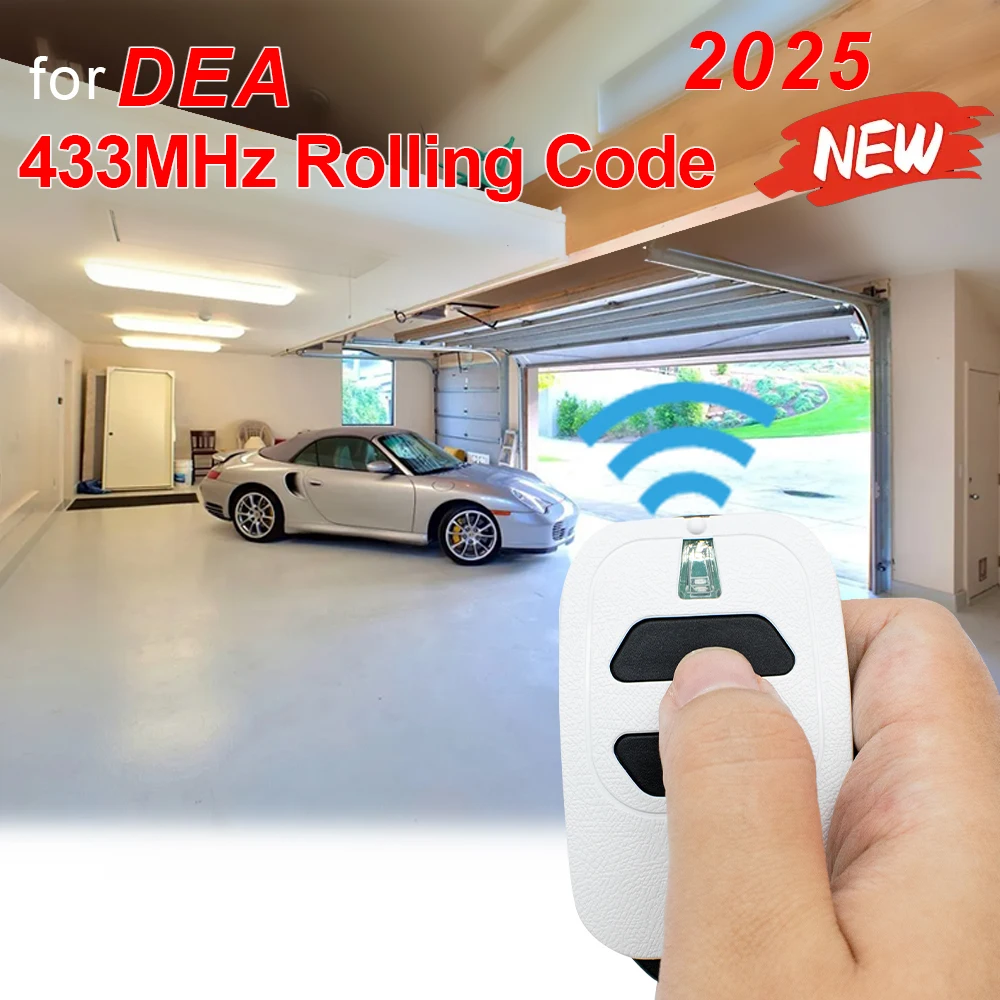 Garage Remote Control For DEA GT2 GT4 MIO TR2 4 GOLD 288 289 TR2N TR4N GENIE-R 273 /WOOD 433.92MHz Rolling Code Gate Door Opener