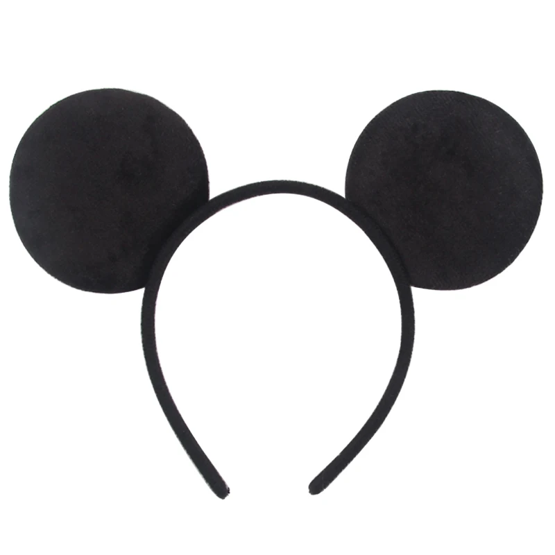 Knot Accessories Minnie Hairbands Favors Mom Lovely Ears Kids Mickey Headbands Hair Boys Party Sequin Baby Birthday Bows Girls
