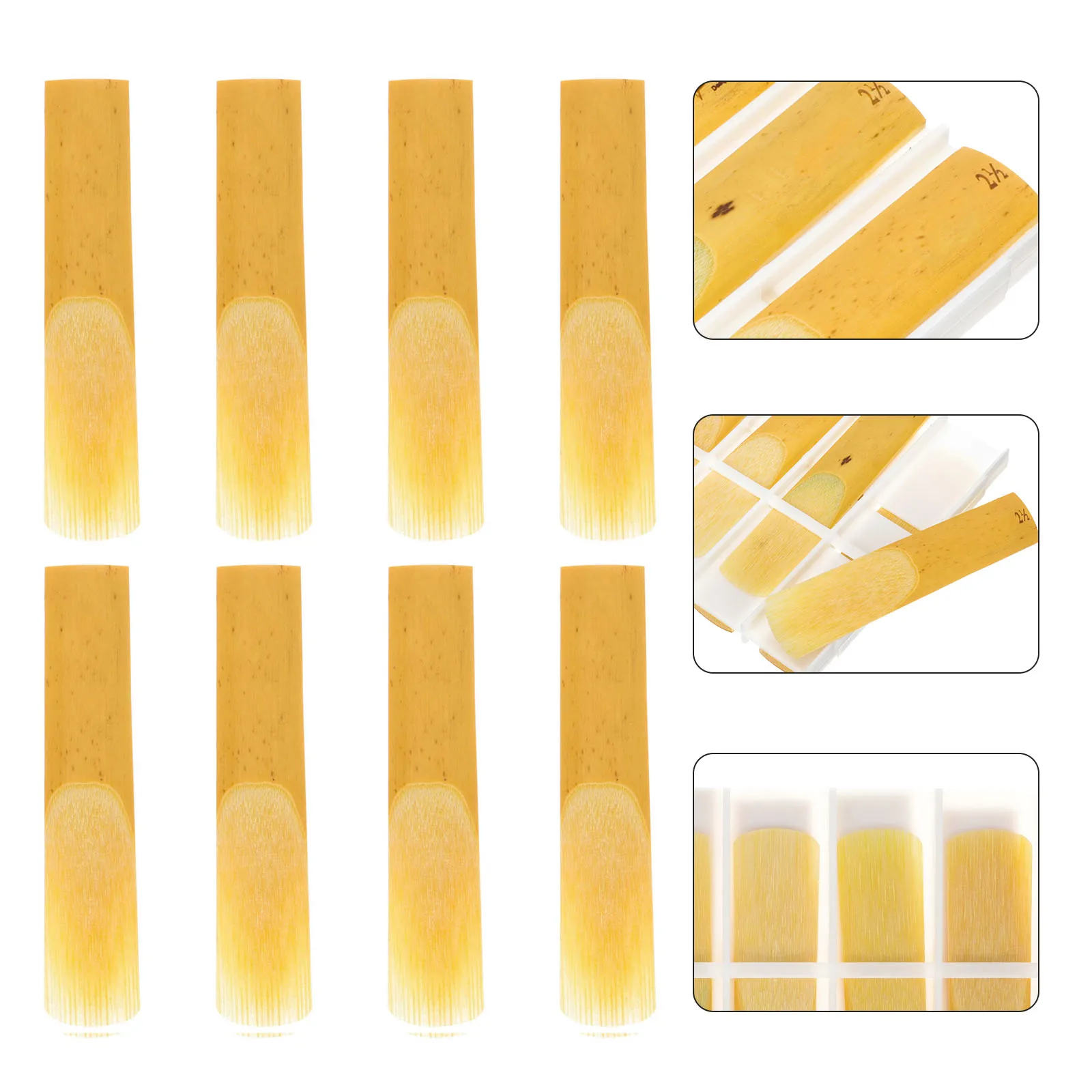 

Saxophone Reeds Sax Reeds Parts Reed for Saxophone Compact Instrument Accessory Hand-made Reeds Saxophone Reed Tools