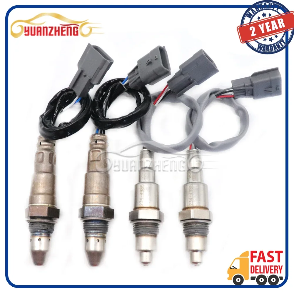 4pcs Up&Downstream Lambda O2 Oxygen Sensor 234-9148 234-4985 234-4986 For 2015-2019 Infiniti QX60 Altima Murano Pathfinder 3.5L