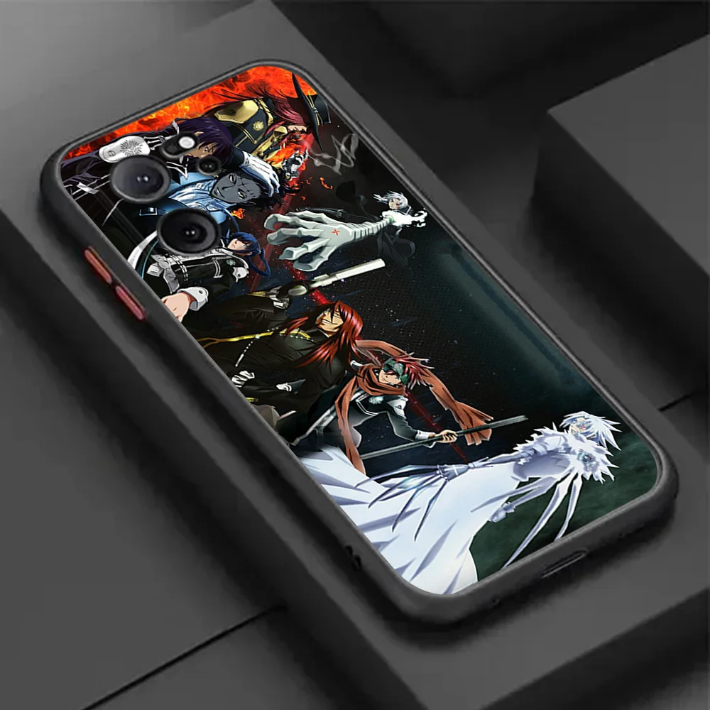 Phone Case For Xiaomi Redmi Note 13 Pro 5G 12s 12c 12 12t 12x 11s 11t 11Lite D. GRAY MAN Anime Translucent Matte Soft Back Cover