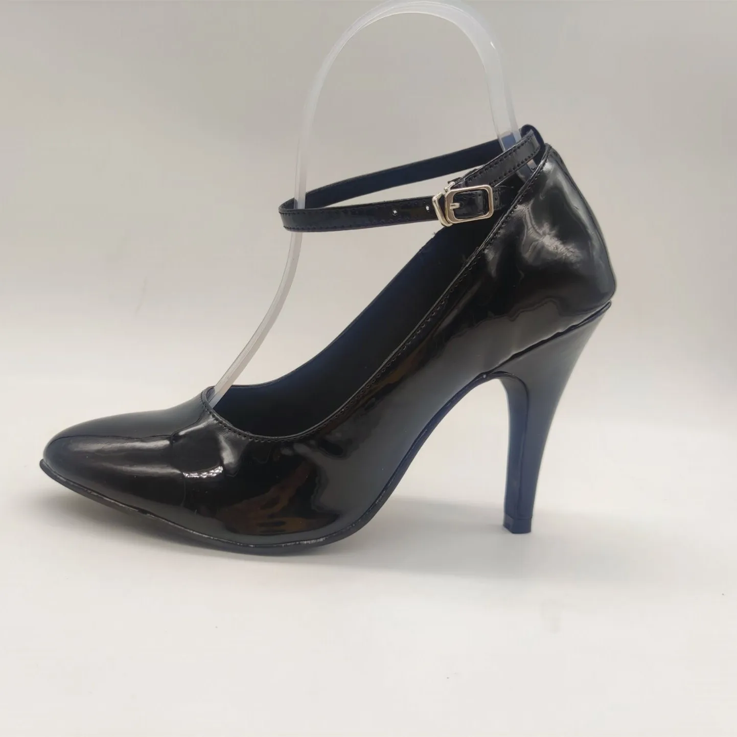 Women's Practice Dance Shoes 10cm Slim Heel Black Modern Sneaker for Ballroom Latin Dancing Party Comfortable Latin Shoes