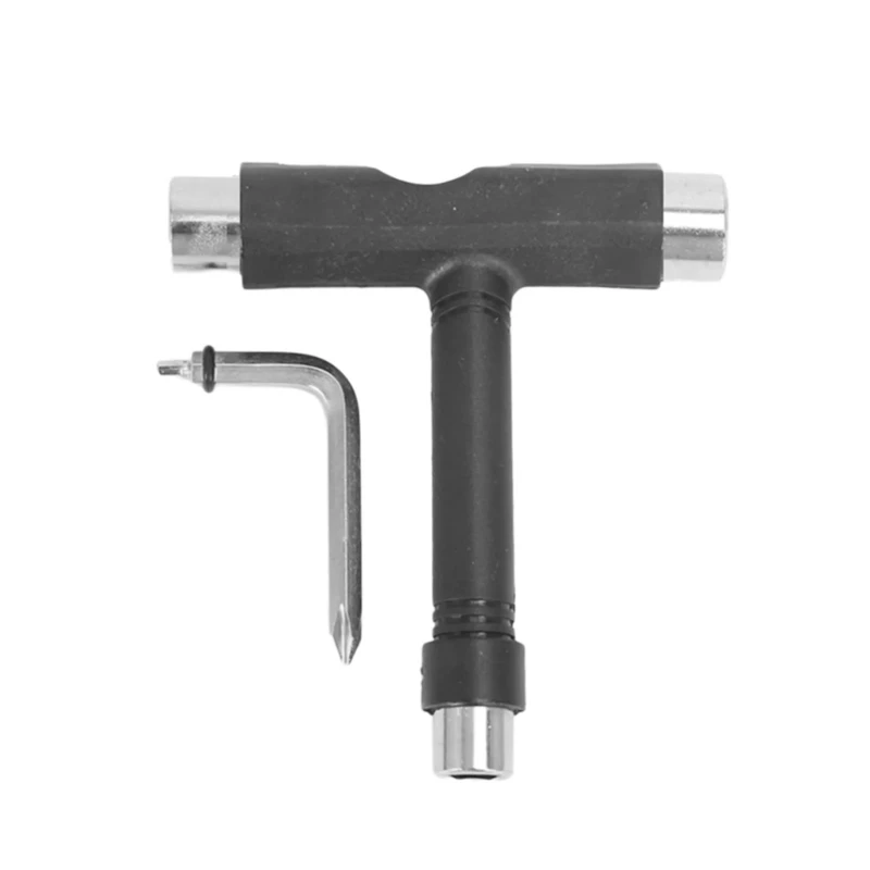 T Skateboard Tool Skateboarding Wrench Repair Tool Roller Skate Wrench