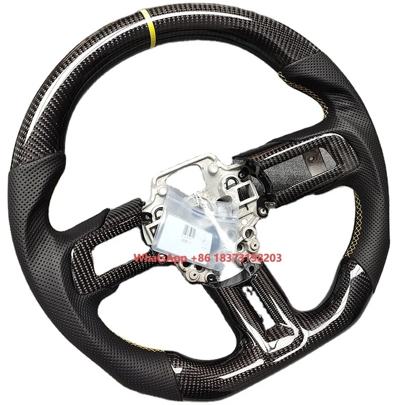 

Factory Custom Steering Wheel for 2013-2020 Fusion 2015-2023 Edge 2013-2022 Mondeo Leather Steering Wheel