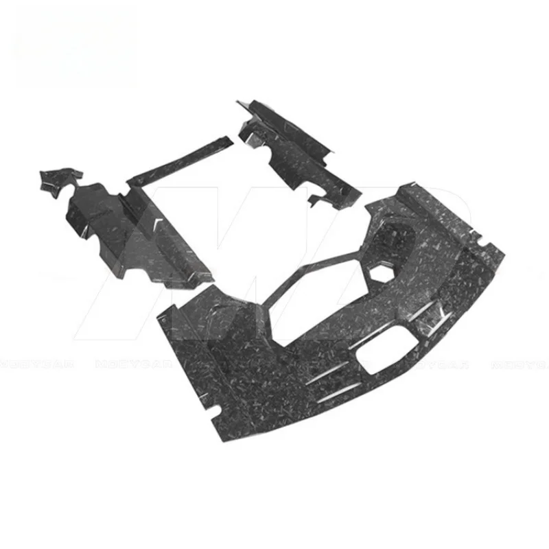 Forged Carbon Fiber Engine Cover (5 Pcs) for Lambo Aventador Lp700-4 Roadster  2013
